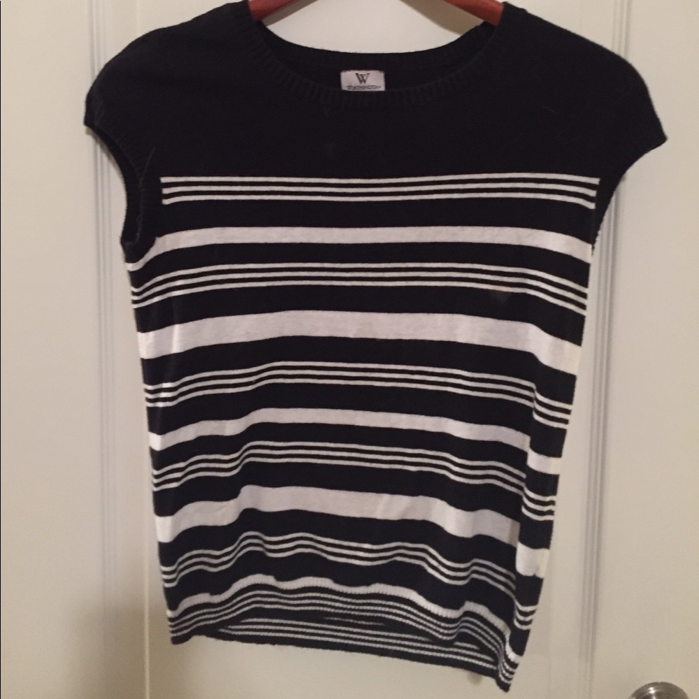 Striped sweater top